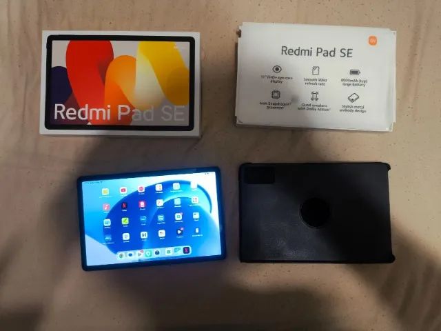 Tablet Xiaomi Redmi Pad SE 11" 4GB/128GB - Android 15, com caixa e capa - Foto 5