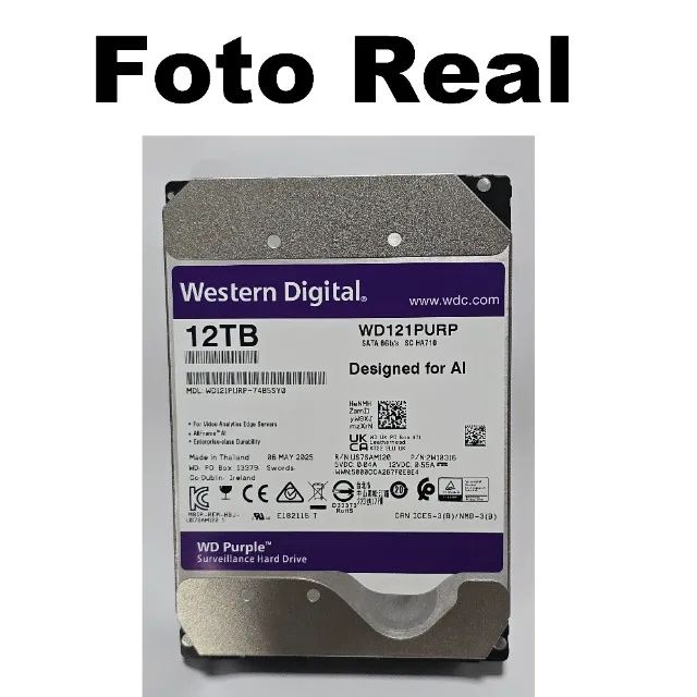 HD Disco rígido WD Purple Pro  - 12 TB - Foto 2