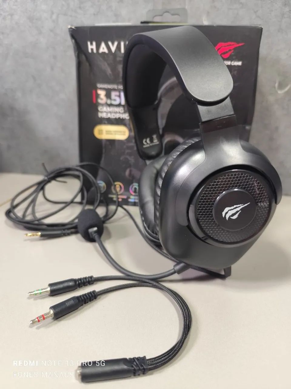 Fone GAMER headset HAVIT H2230d