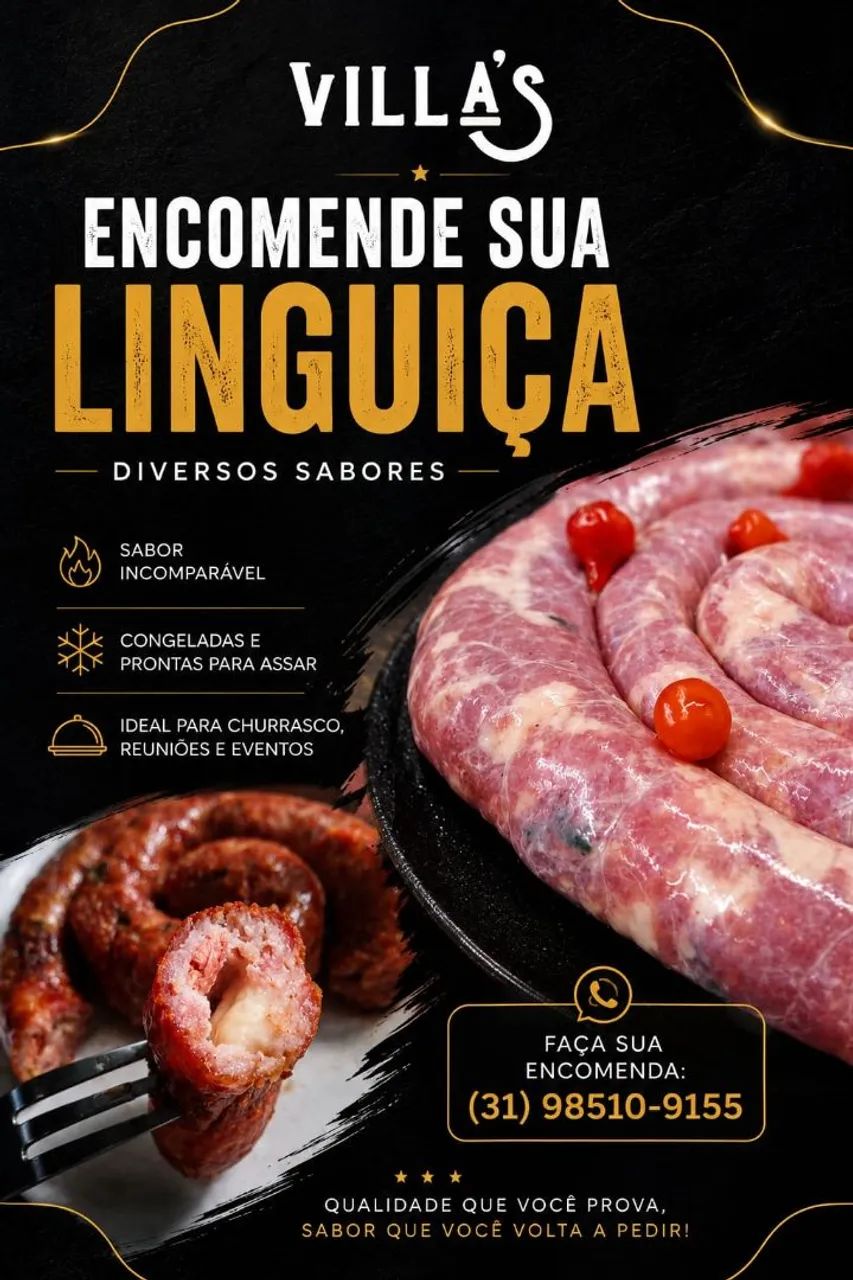 LINGUIÇAS ARTESANAIS VILLA'S 