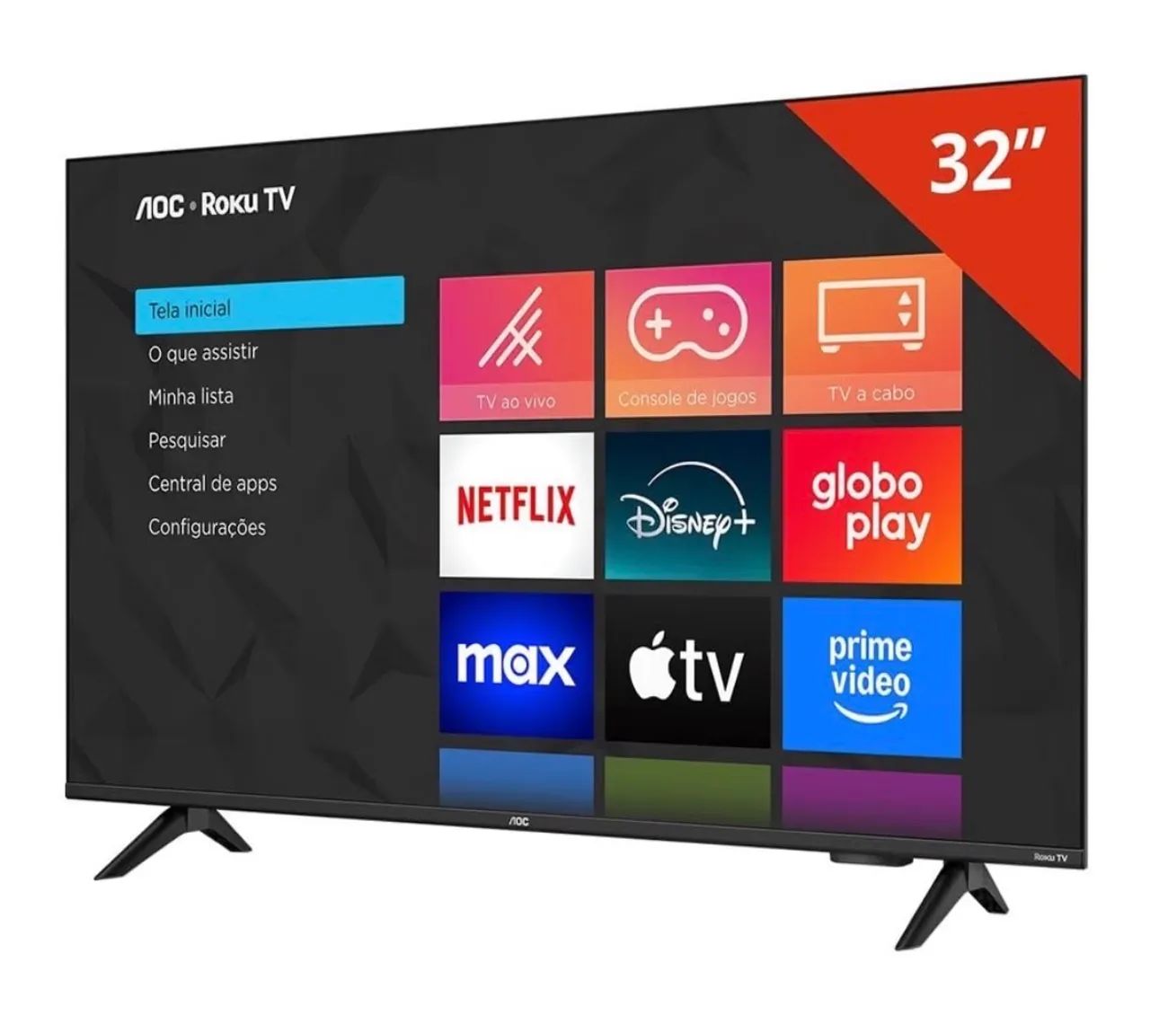 Tv 32 polegadas AOC Roku  - Foto 3