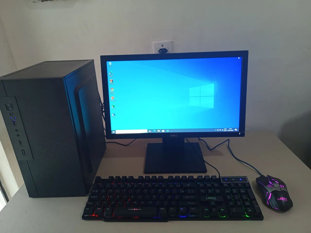 computador core i5-7400 8GB RAM SSD tela 20 polegadas  - Foto 3