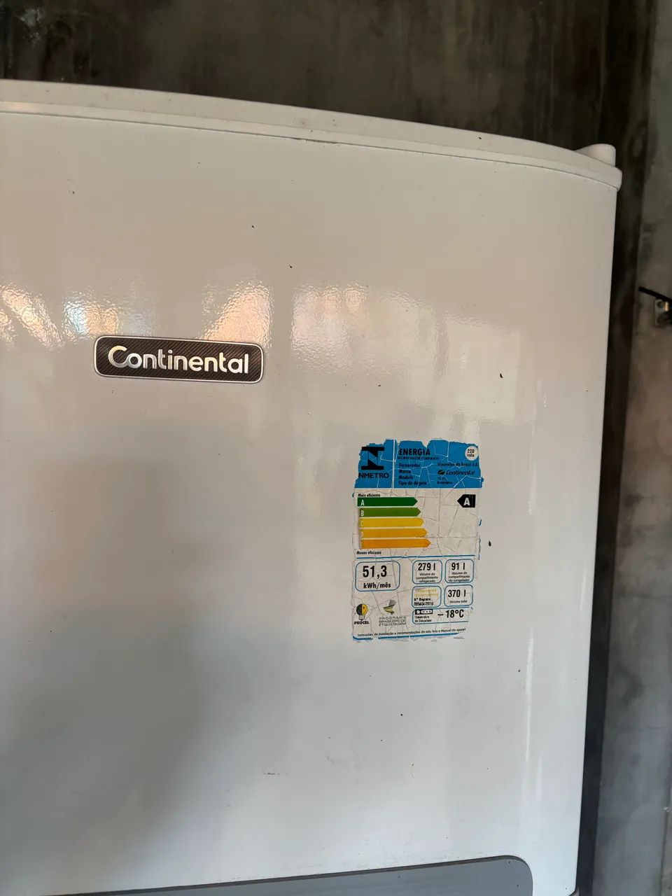geladeira é a Continental TC41