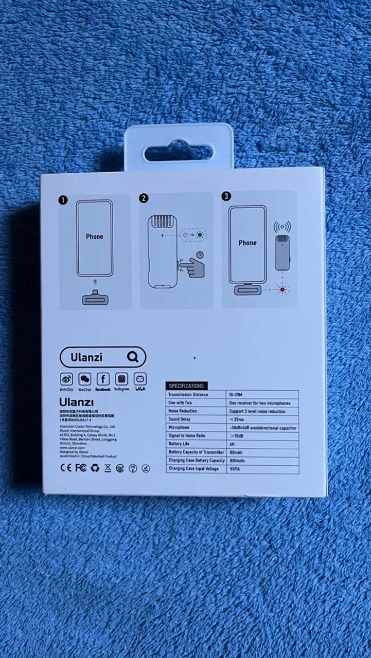 Microfone Ulanzi J12 - Foto 2