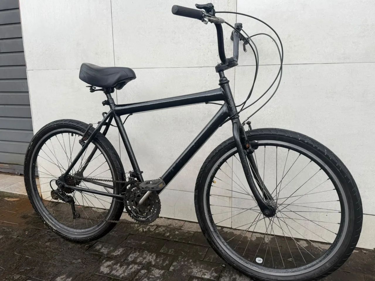 Bicicleta aro 26 de marcha revisada com nota  - Foto 4