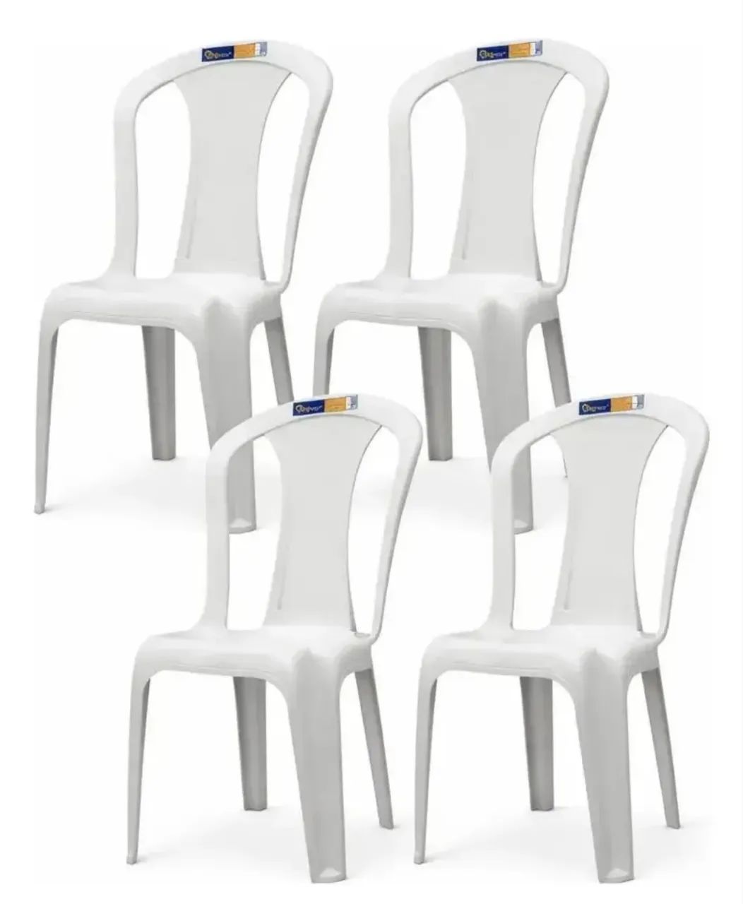 Mesa de plástico com 4 cadeiras Tramontina semi nova  - Foto 2