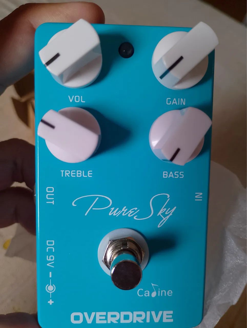 Pedal over drive Caline