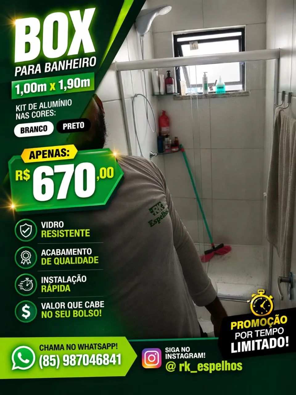 Box banheiro barato