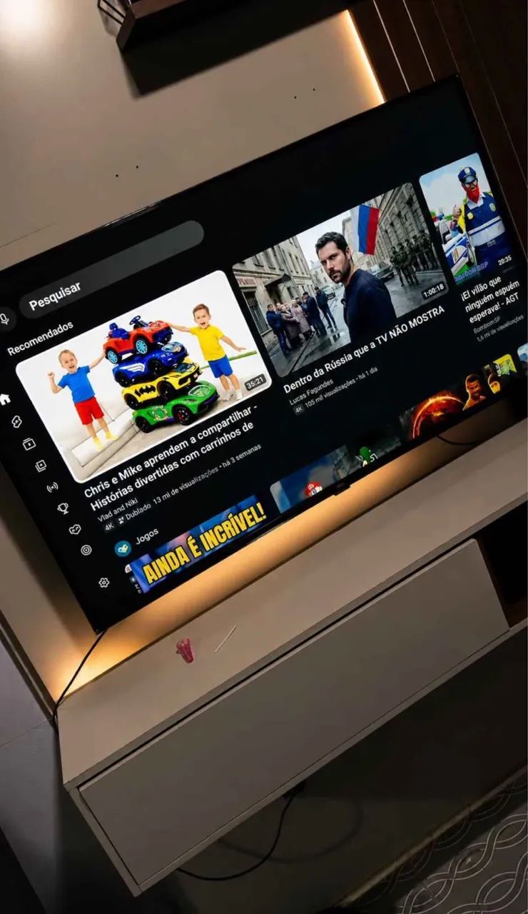 Smart tv 50 polegadas TCL 4k - Foto 3