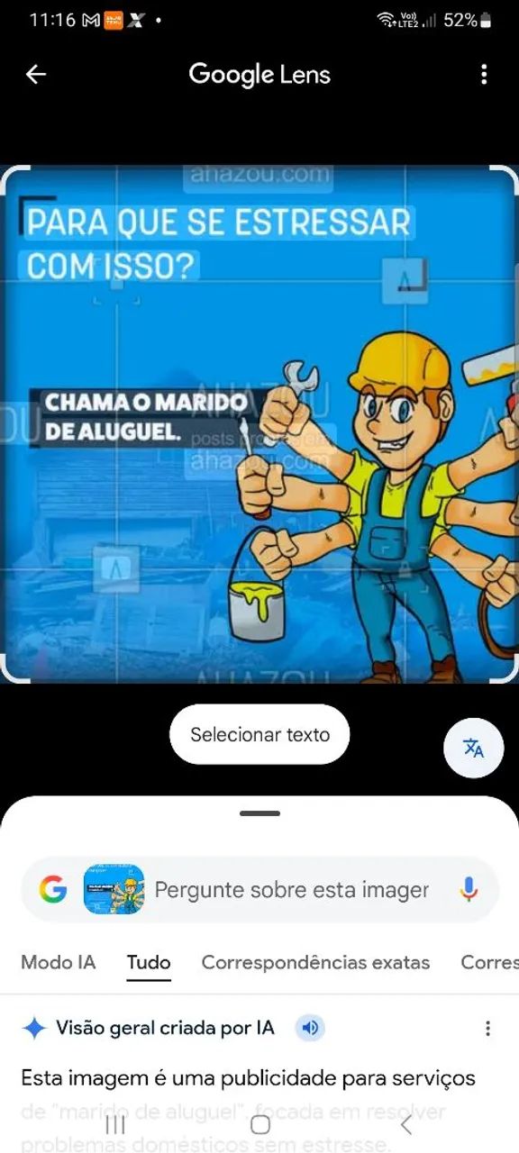 Marido de aluguel para se estressa com pequenos detalhes