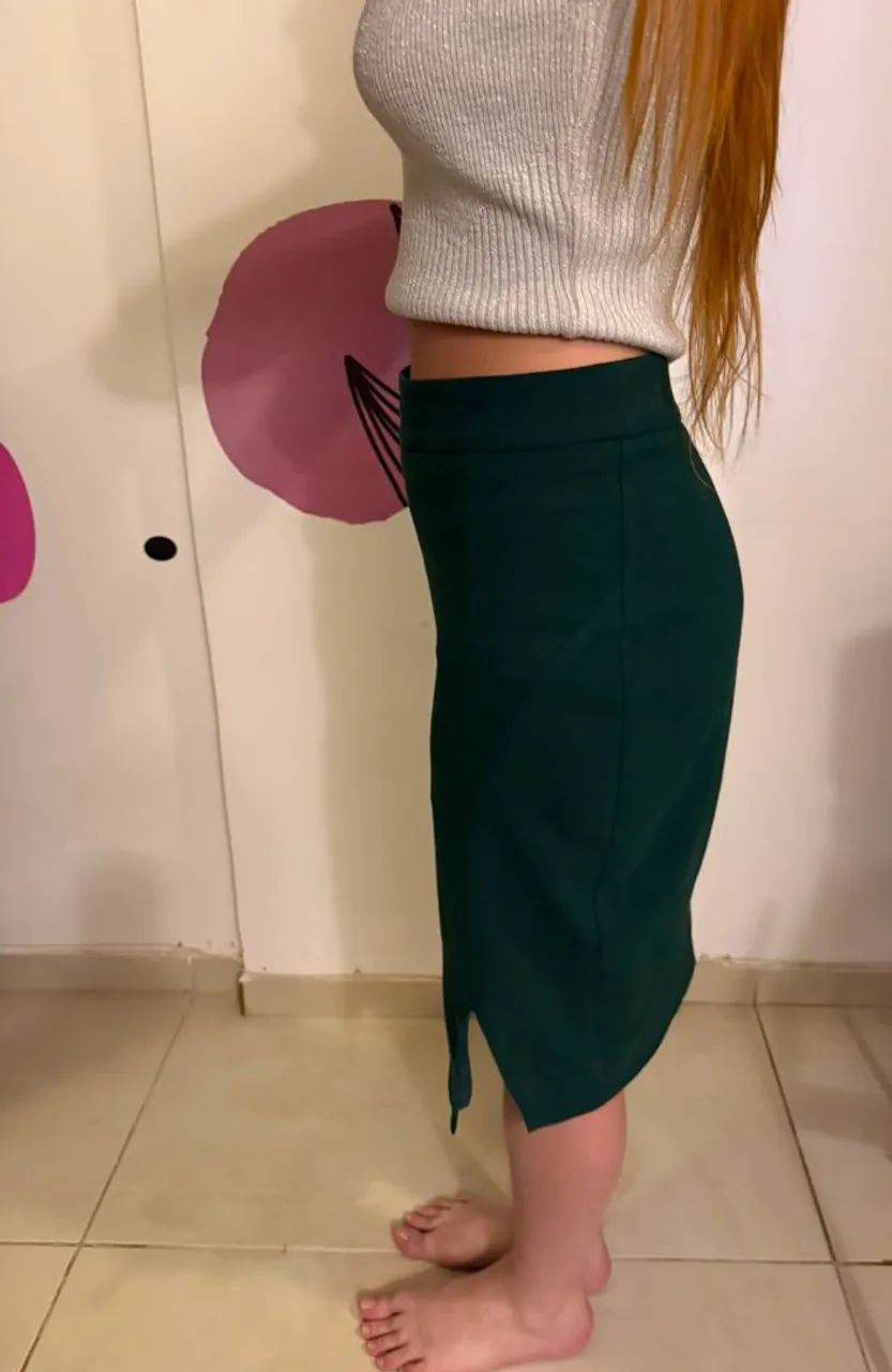 Saias TVZ Preta e Verde - Foto 3