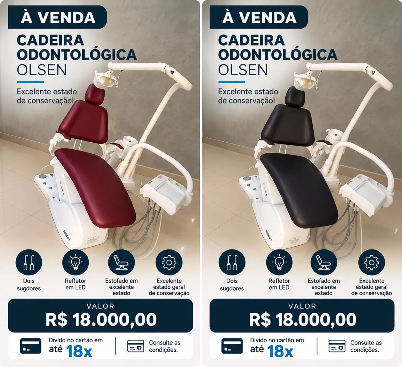 Cadeira Odontológica Olsen 