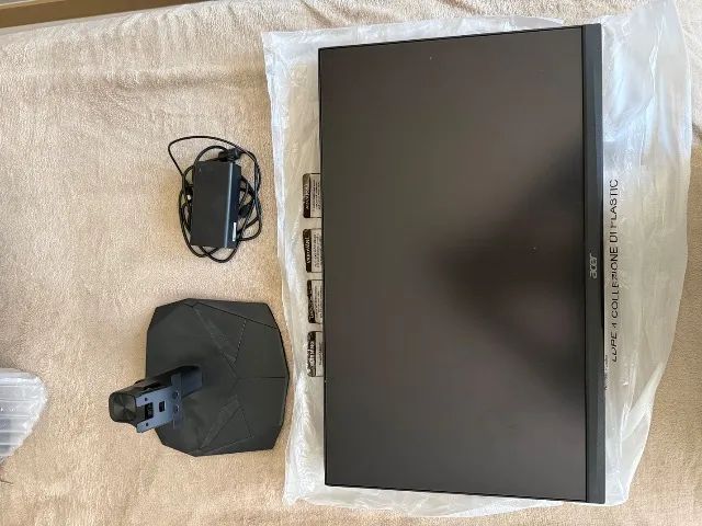 Monitor acer 180hz com defeito no lcd
