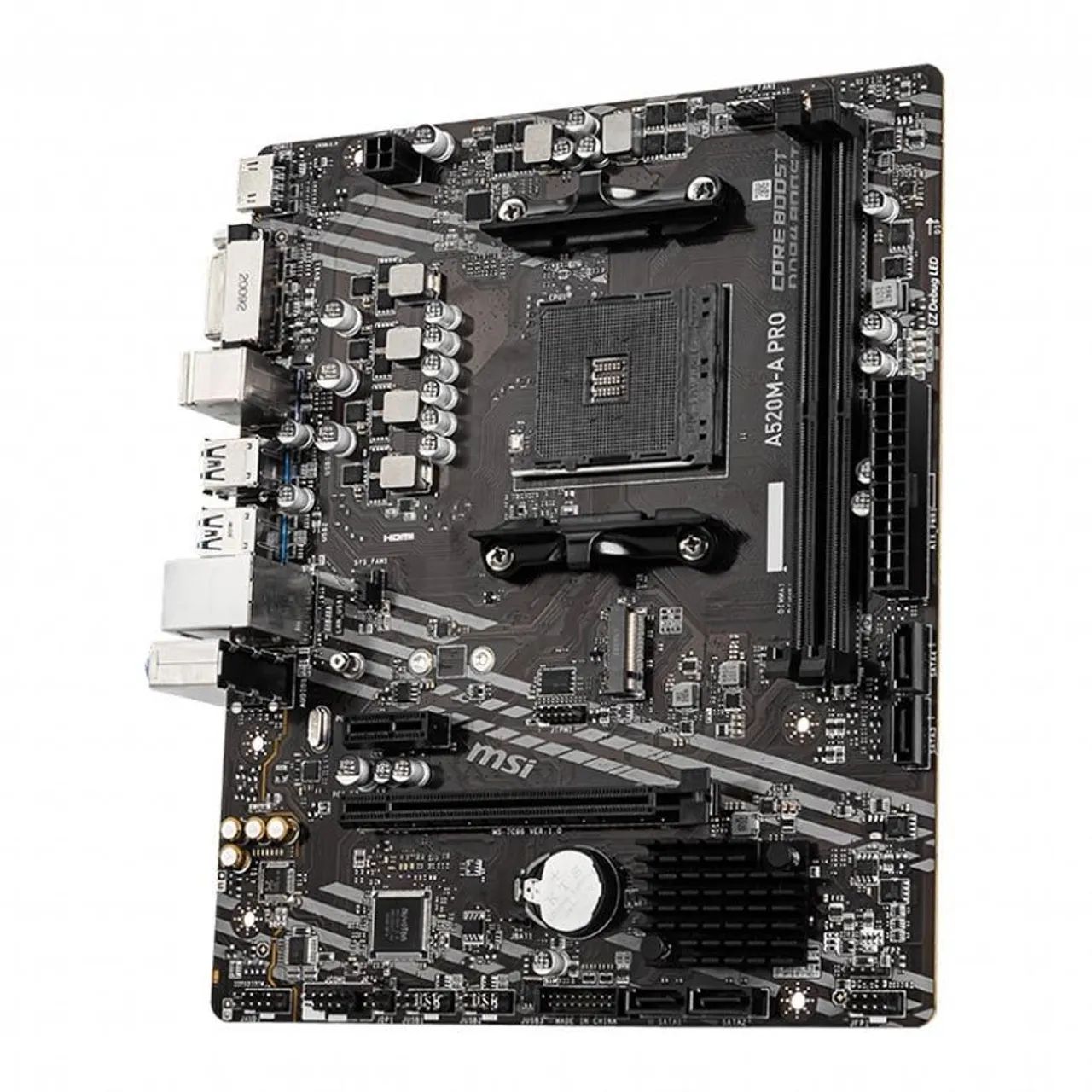 Placa Mãe Msi A520M - A Pro - Foto 2