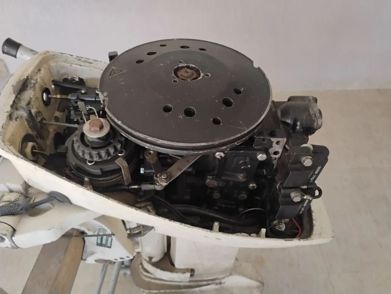 Motor popa 15 hp Johson - Foto 4