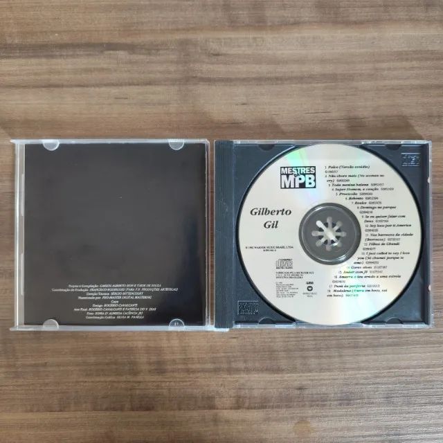 CD Gilberto Gil - Mestres Da MPB - Foto 3
