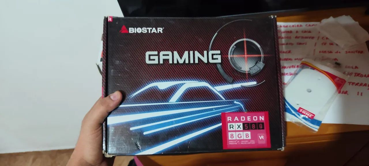 Placa de vídeo RX 580 8gb