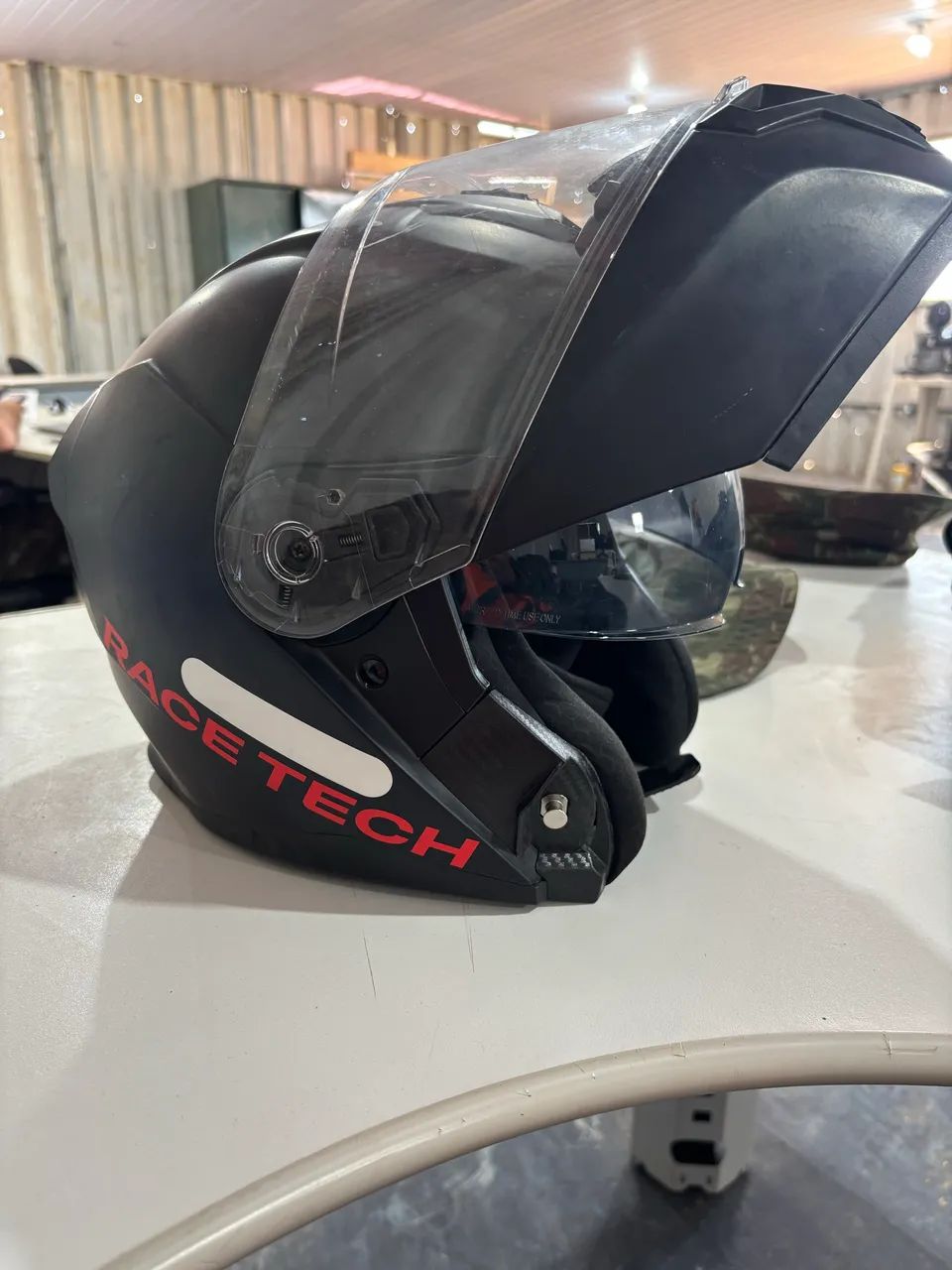 Capacete race tech - Foto 3