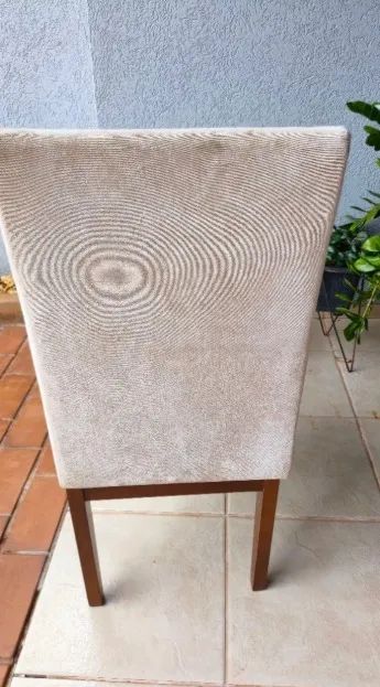 Jogo com 6 Cadeiras Estofadas - Foto 4