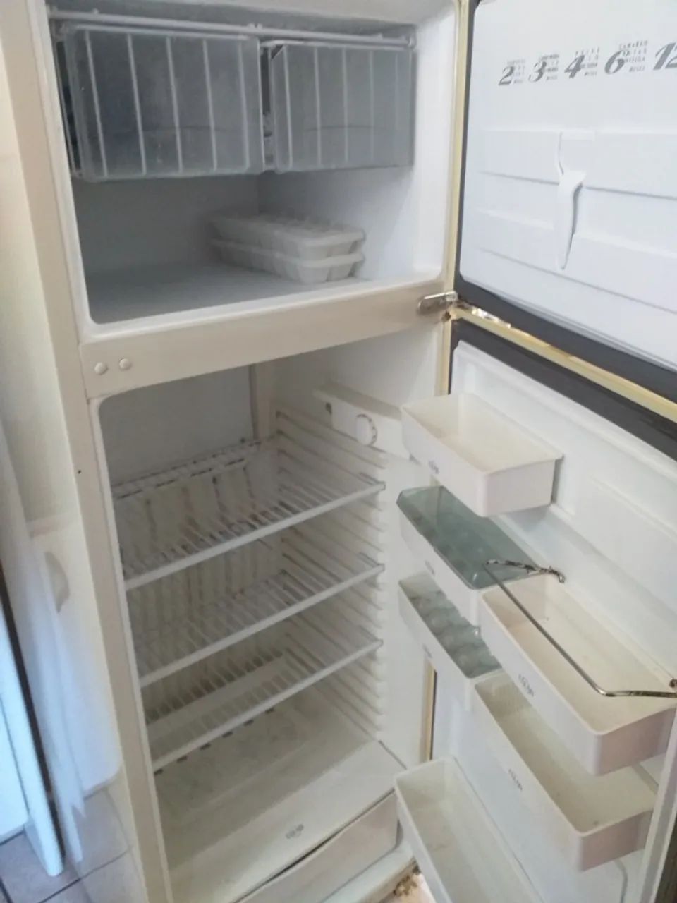 Geladeira Brastemp 320 Duplex Antiga  - Foto 3