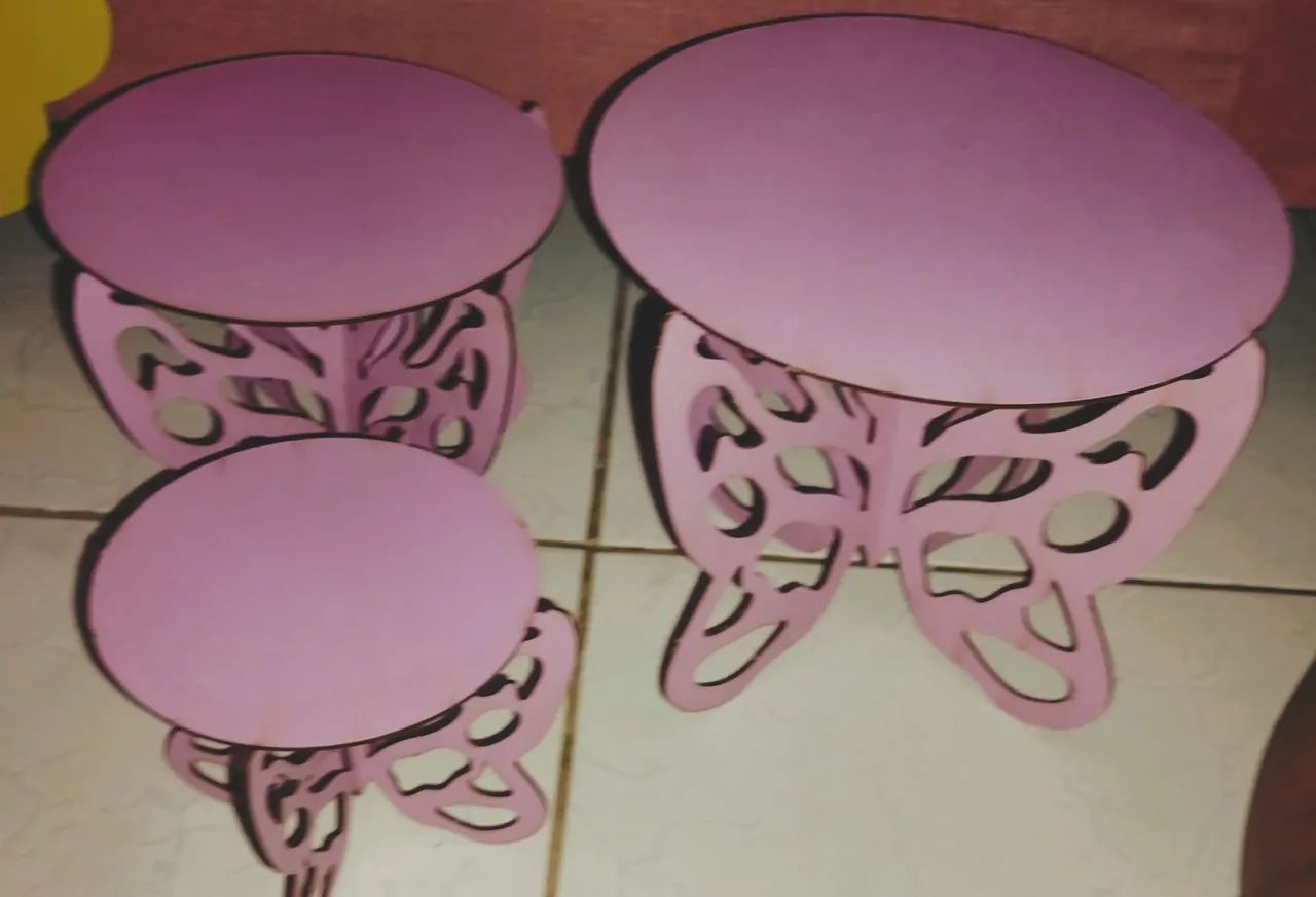 Kit bandeja de mesa  para docinhos 