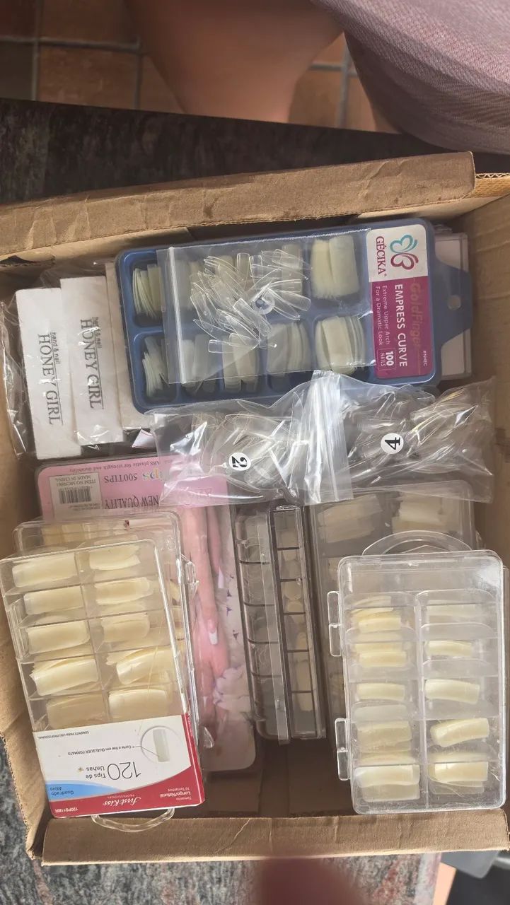kit para fazer alongamento de unhas - Foto 5