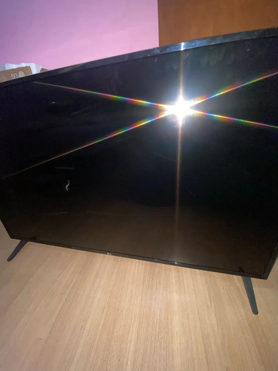 Smart TV LG 49 polegadas - Com Defeito na tela - Foto 3