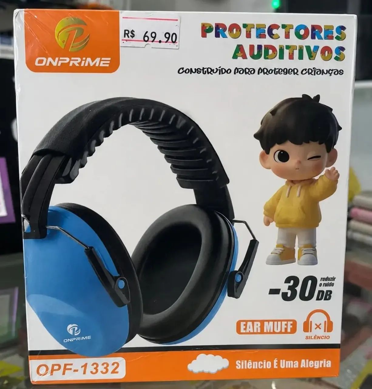Protetor Auditivo Infantil ONPRIME OPF-1332