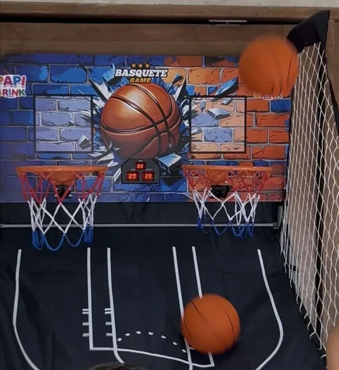 Basquete Duplo com marcador  Eletrônico  - Foto 2