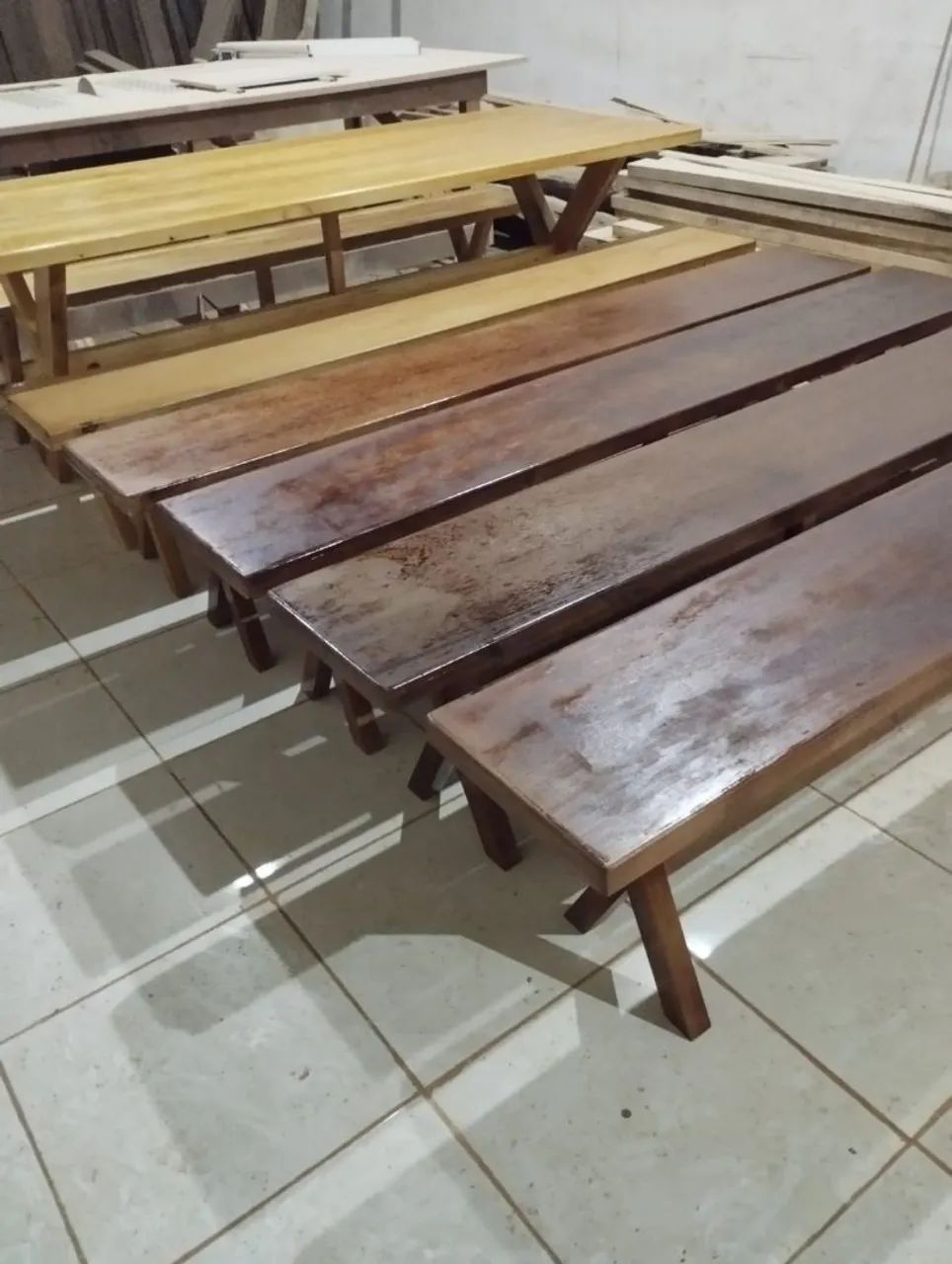 Mesa madeira Naval - Foto 4