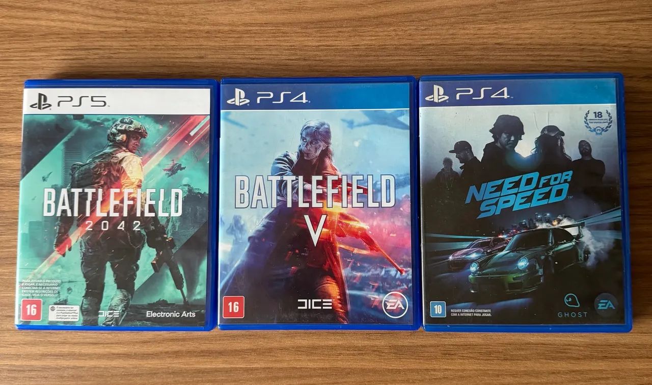 3 Jogos PS4/PS5 