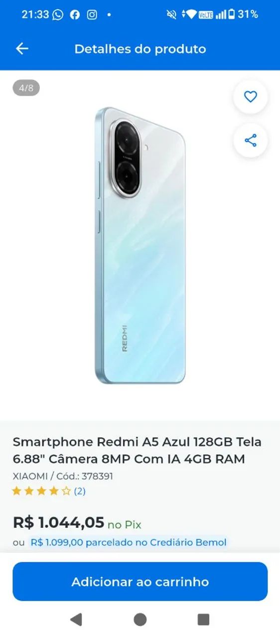 Celular a venda 