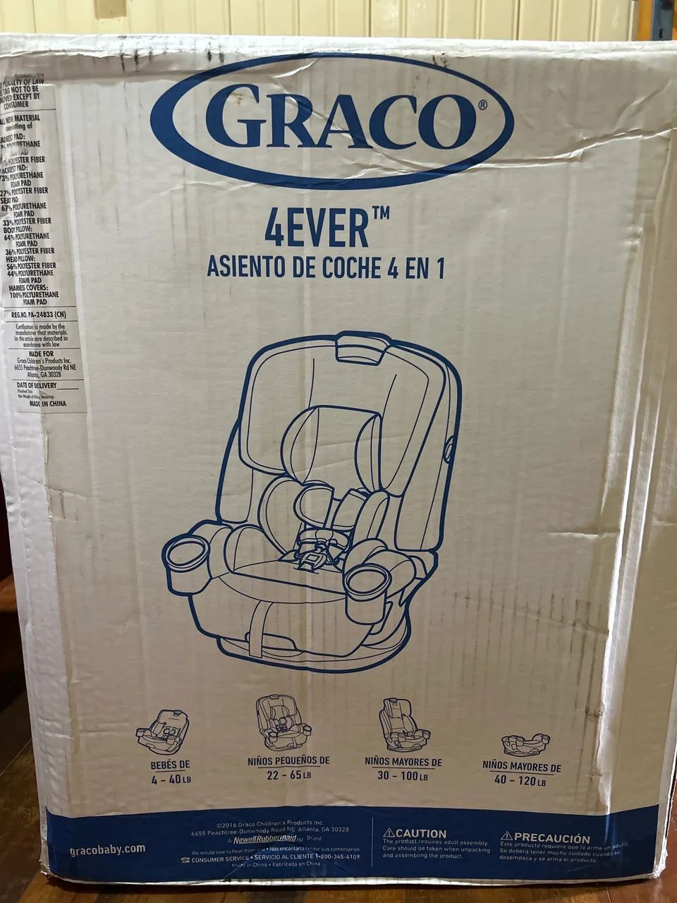 CADEIRINHA GRACO 4EVER 4 EM 1 IMPORTADA - NOVA NA CAIXA - Foto 2