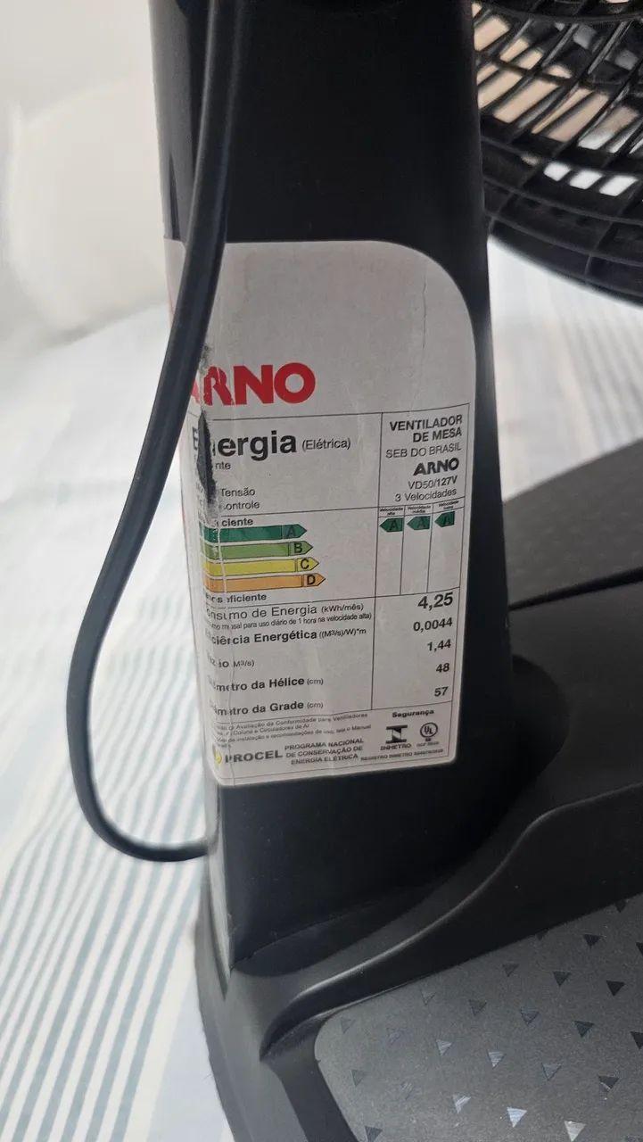 Ventilador arno 50cm - Foto 5