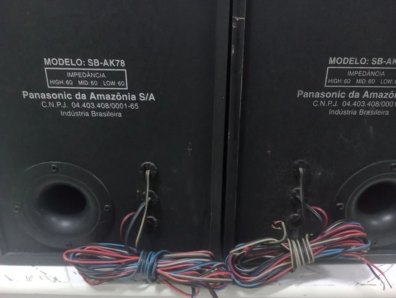 Caixa de som Panasonic AK78 - Foto 4