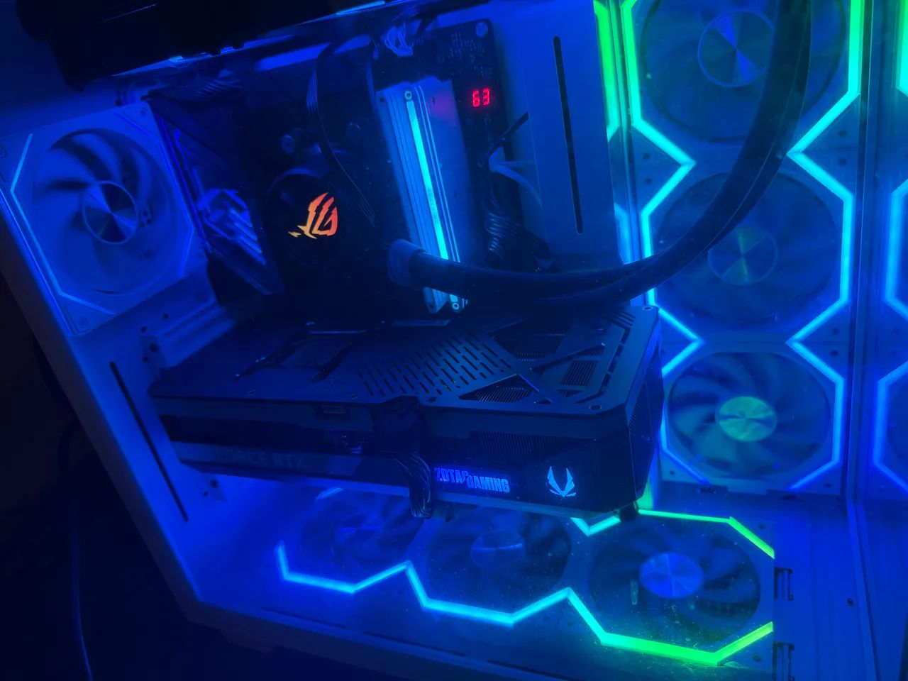 NVIDIA GeForce RTX 5090 Zotac SOLID 32GB - Testada no FurMark e Funcionando 100% - Foto 4