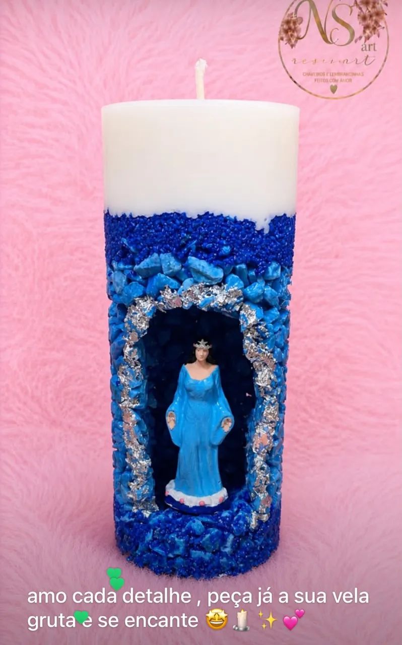 Velas grutas personalizadas e aromáticas  - Foto 2