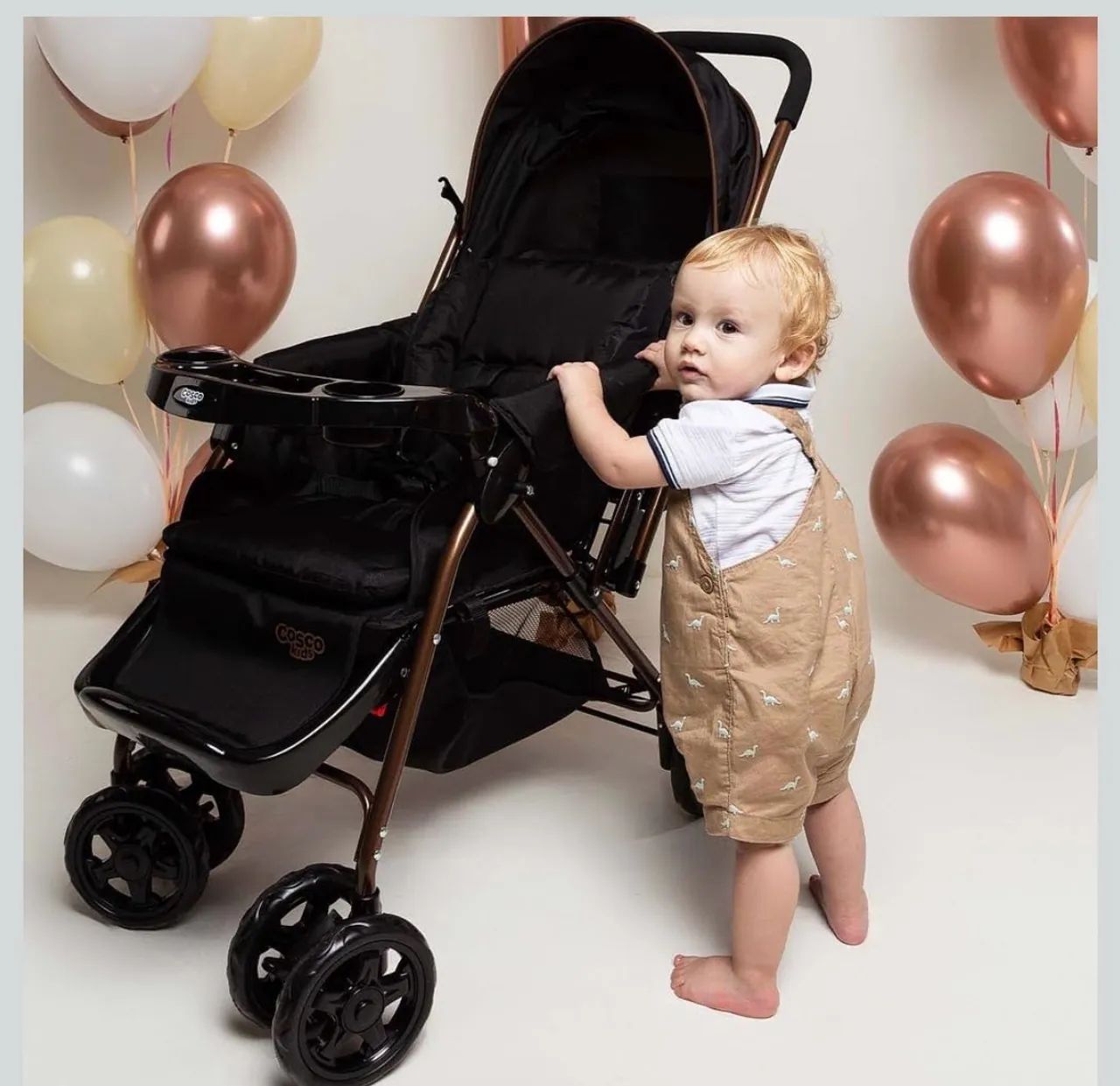 Carrinho e bebe conforto Cosco - Foto 4