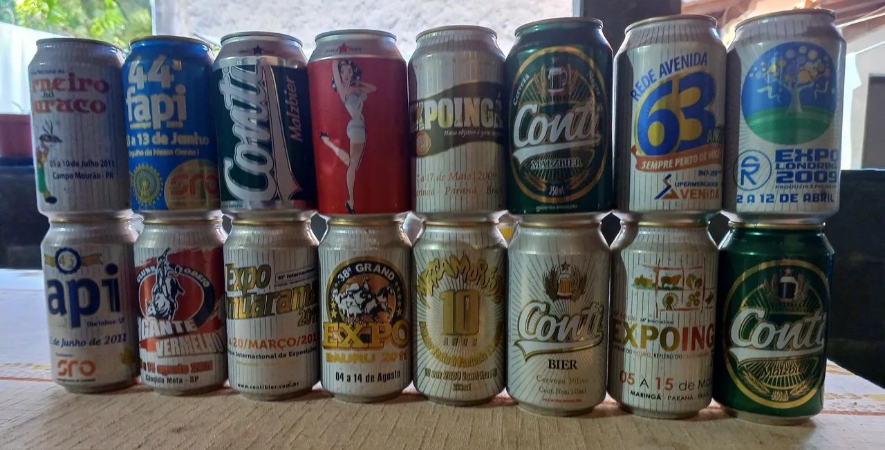 Latas vazias para coleção.  - Foto 2