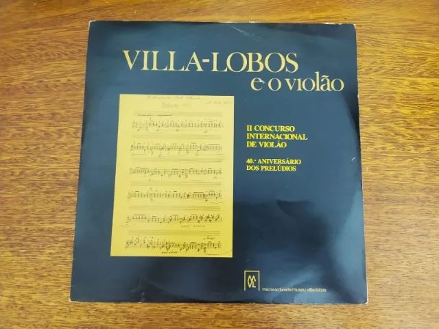 Disco de Vinil Villa-Lobos e o Violão