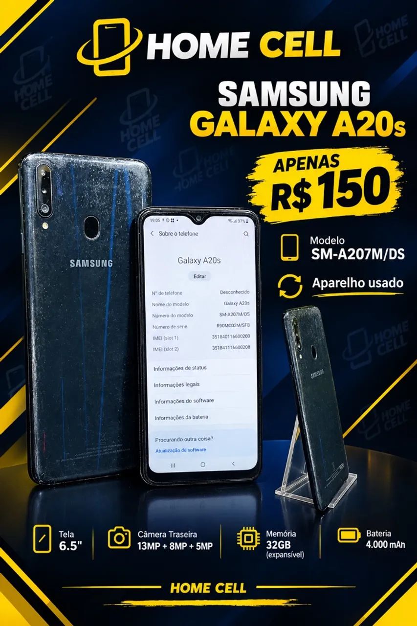 Galaxy a20s 150$