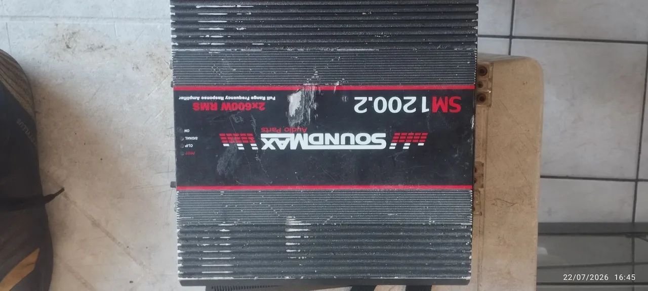 Sound Max 1200 (Funcionando perfeitamente) - Foto 3