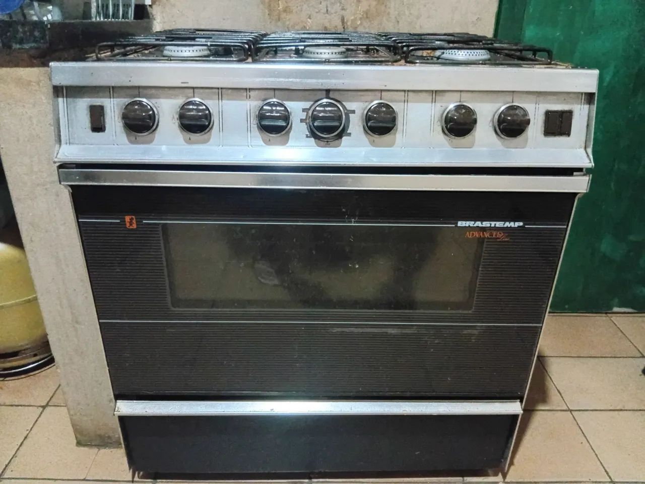 Fogão brastemp 6 bocas
