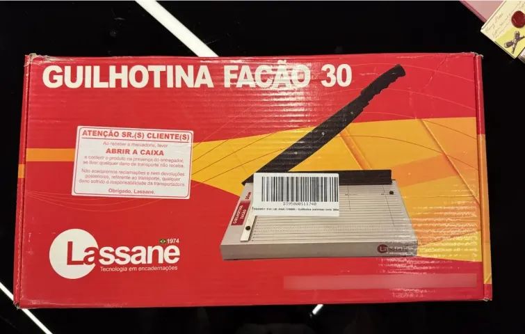 Guilhotina Facão Lassane 30cm - Cortes Precisos - Foto 3