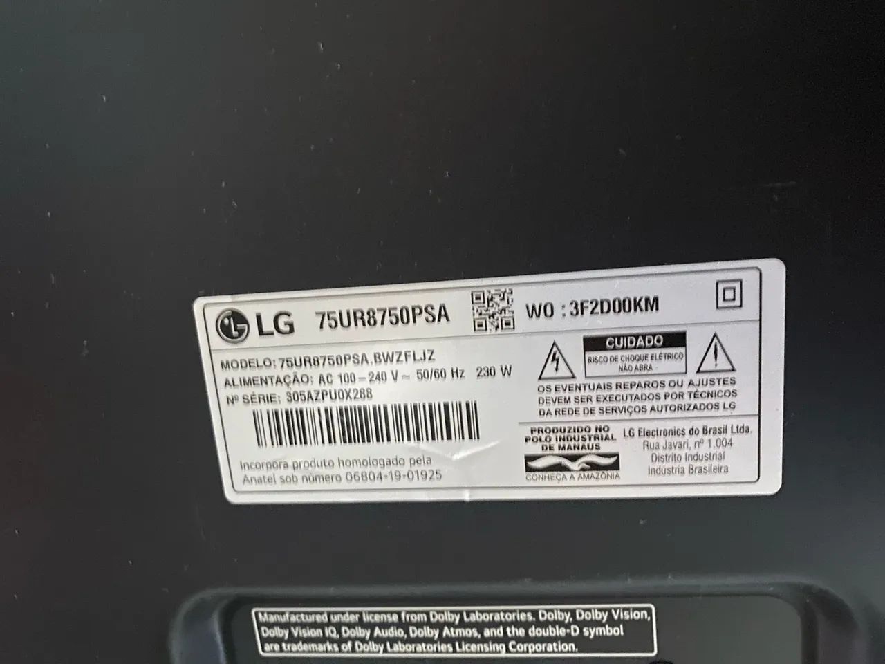Tv 75 polegadas smart (18x 206,00)  - Foto 3
