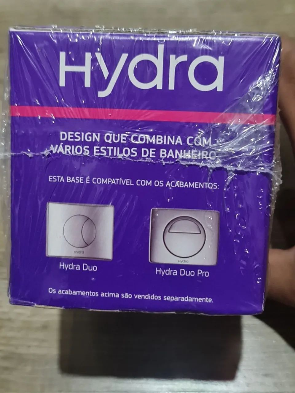 KIT Base válvula de descarga 1 1/4" Hydra DUO Bruto + Acab DUO DECA - Foto 2