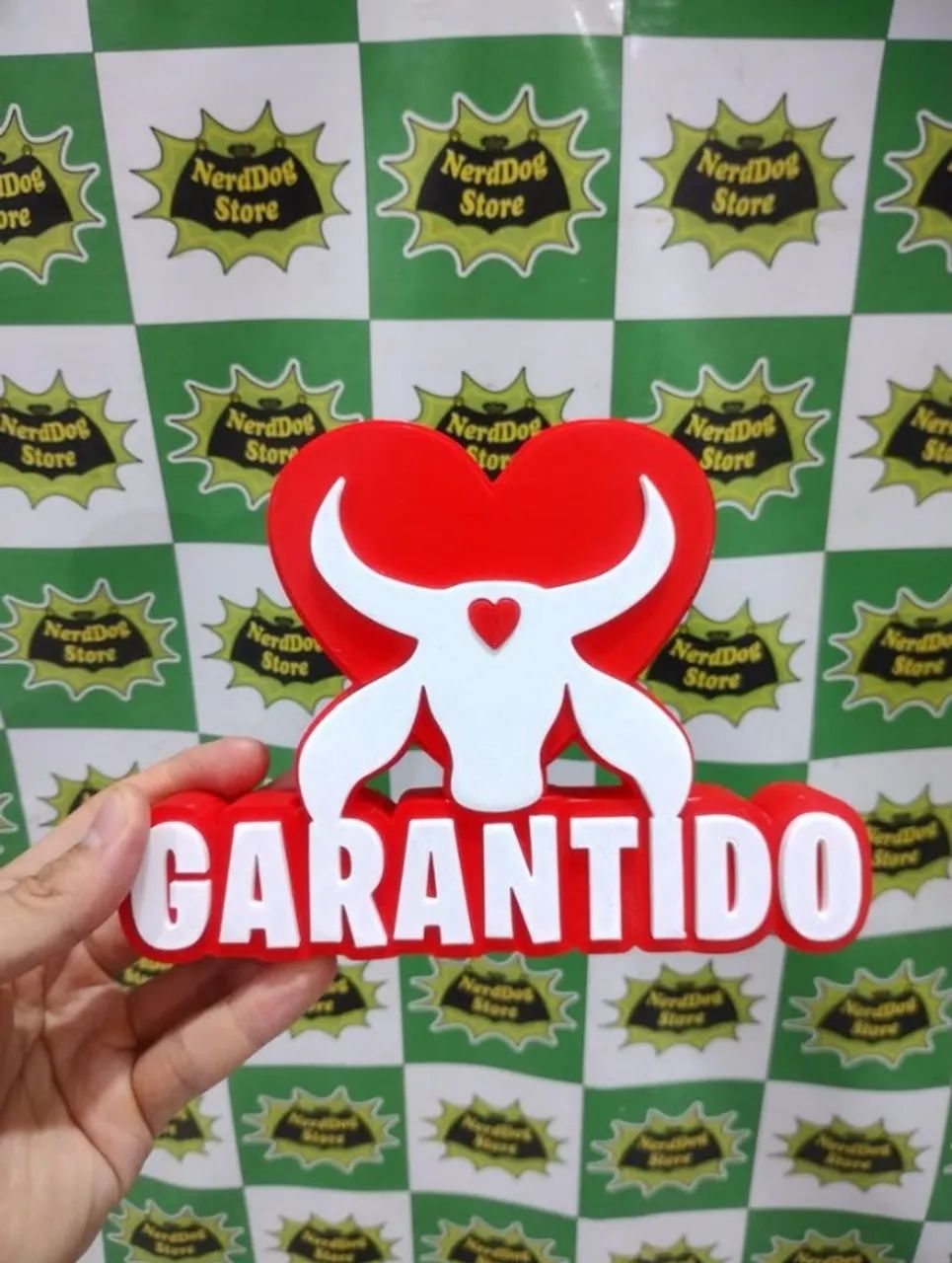 Totem Garantido - Festival Parintins Boi Bumbá Presentes Perreché Campeão - NerdDog Store