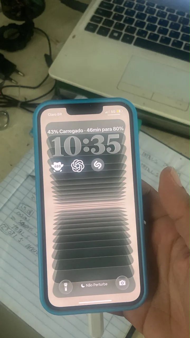 iPhone 13 com traseira trincada de 128gb - Foto 3