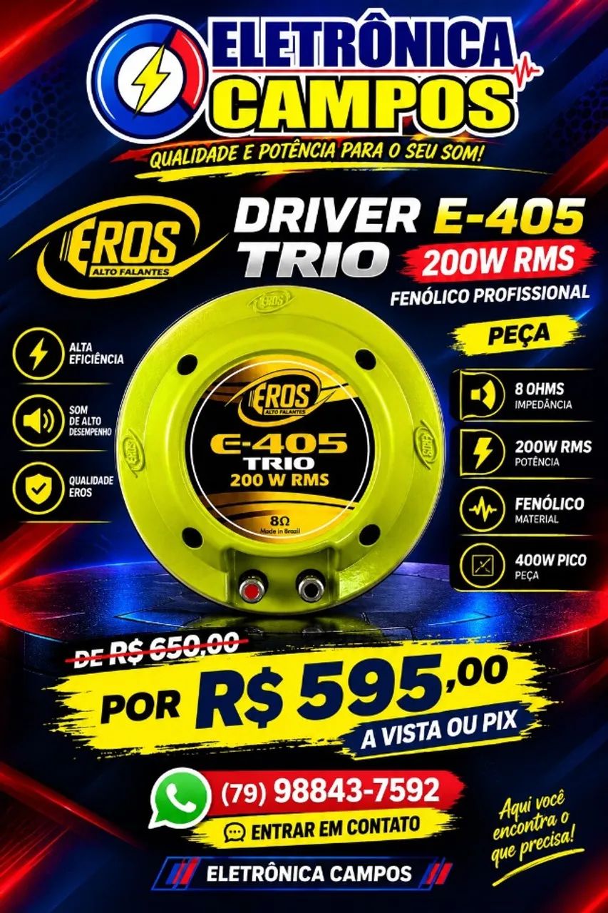 DRIVER EROS 405 TRIO EVO