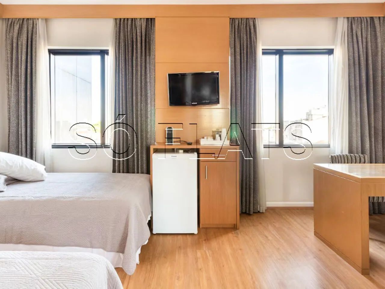 Flat noTatuapé disponível para locação com 28m², 01 dorm e 01 vaga de garagem. - Foto 2